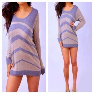 C.C California Gray Sweater